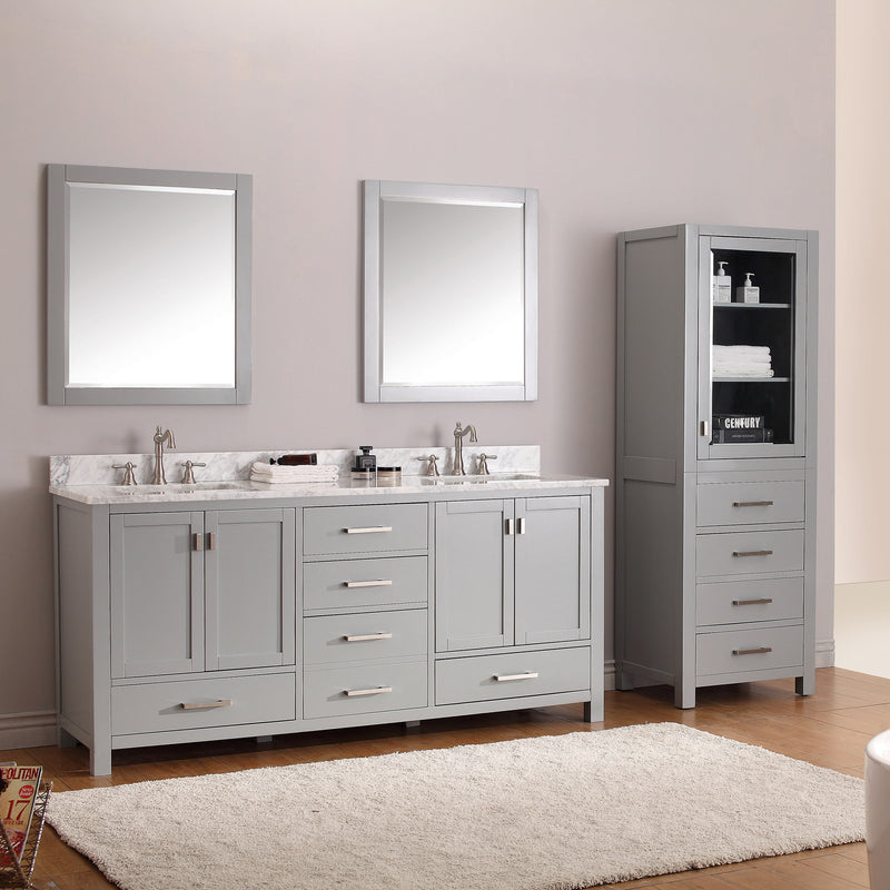 Avanity Modero 72 inch Double Vanity Only MODERO-V72-CG