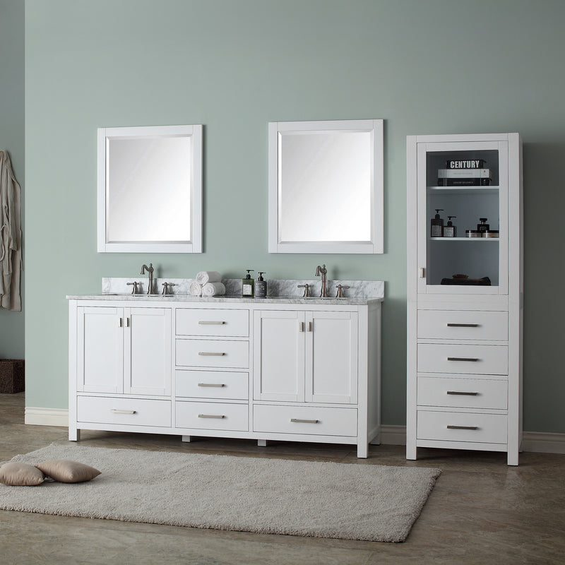 Avanity Modero 73 inch Vanity Combo MODERO-VS72-WT-C