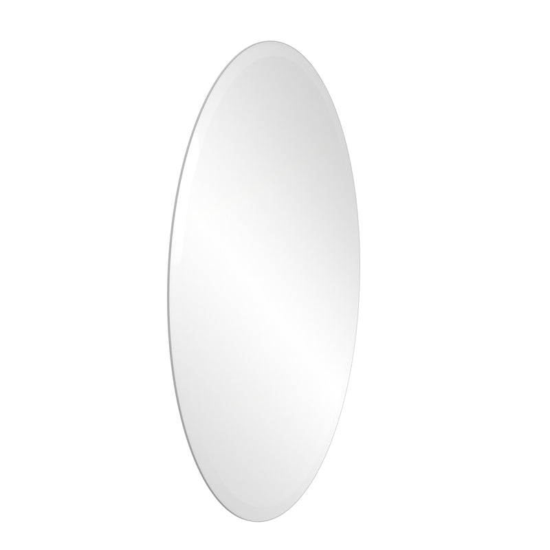 Allied Brass Frameless Oval Wall Mounted Mirror MROV-95