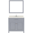 Modern Fittings Caroline 36" Single Bath Vanity with Quartz Top and Square Sink