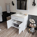 Modern Fittings Caroline 36" Single Bath Vanity with Quartz Top and Square Sink