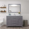 Modern Fittings Caroline 48" Single Bath Vanity with Calacatta Quartz Top and Round Sink