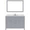 Modern Fittings Caroline 48" Single Bath Vanity with Calacatta Quartz Top and Square Sink