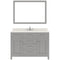 Modern Fittings Caroline 48" Single Bath Vanity with Quartz Top and Round Sink Faucet