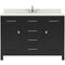 Modern Fittings Caroline 48" Single Bath Vanity with Quartz Top and Round Sink