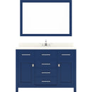 Modern Fittings Caroline 48" Single Bath Vanity with Quartz Top and Square Sink