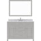 Modern Fittings Caroline 48" Single Bath Vanity with Marble Top and Round Sink Faucet