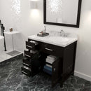 Modern Fittings Caroline Parkway 36" Single Bath Vanity with Cultured Marble Quartz Top and Round Sink