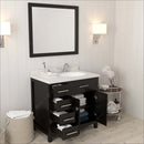 Modern Fittings Caroline Parkway 36" Single Bath Vanity with Quartz Top and Round