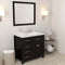 Modern Fittings Caroline Parkway 36" Single Bath Vanity with Quartz Top and Square Sink