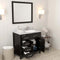 Modern Fittings Caroline Parkway 36" Single Bath Vanity with Marble Top and Round Sink Faucet