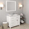 Modern Fittings Caroline Parkway 36" Single Bath Vanity with Marble Top and Round Sink Faucet