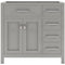 Modern Fittings Caroline Parkway 36" Single Cabinet MS-2136L-CAB