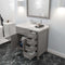 Modern Fittings Caroline Parkway 36" Single Bath Vanity with Cultured Marble Quartz Top and Square Sinks