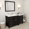 Modern Fittings Caroline Parkway 57" Single Bath Vanity with Quartz Top and Round Sink