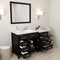 Modern Fittings Caroline Parkway 57" Single Bath Vanity with Quartz Top and Round Sink