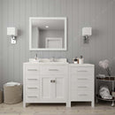 Modern Fittings Caroline Parkway 57" Single Bath Vanity with Quartz Top and Round Sink