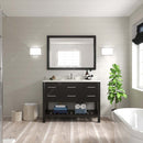 Modern Fittings Caroline Estate 48" Single Bath Vanity with White Quartz Top and Round Sink