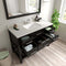 Modern Fittings Caroline Estate 48" Single Bath Vanity with Quartz Top and Square Sink