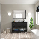 Modern Fittings Caroline Estate 48" Single Bath Vanity with Marble Top and Round Sink Faucet