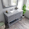 Modern Fittings Caroline Estate 48" Single Bath Vanity with Marble Top and Square Sink