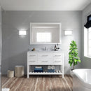 Modern Fittings Caroline Estate 48" Single Bath Vanity with Marble Top and Square Sink Faucet