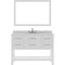 Modern Fittings Caroline Estate 48" Single Bath Vanity with Marble Top and Square Sink