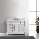 Modern Fittings Huntshire Manor 48" Single Bath Vanity with Marble Top Sink Without Mirror