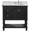 Modern Fittings Julianna 36" Single Bath Vanity with Marble Top and Round Sink