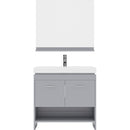 Modern Fittings Gloria 36" Single Bath Vanity with Ceramic Top and Integrated Square Sink