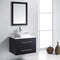 Modern Fittings Marsala 29" Single Bath Vanity with Engineered Stone Top and Square Sink