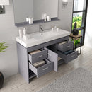 Modern Fittings Gloria 48" Single Bath Vanity and Square Sink