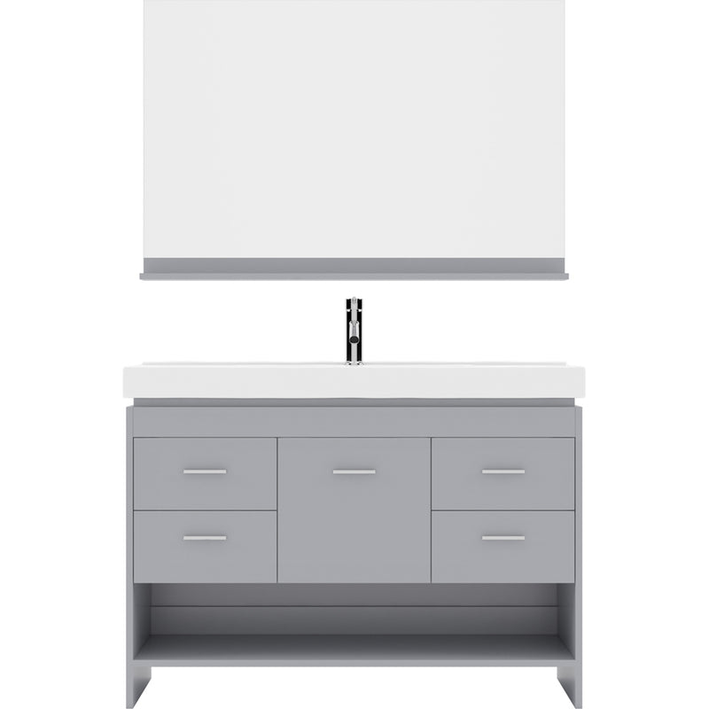 Modern Fittings Gloria 48" Single Bath Vanity and Square Sink