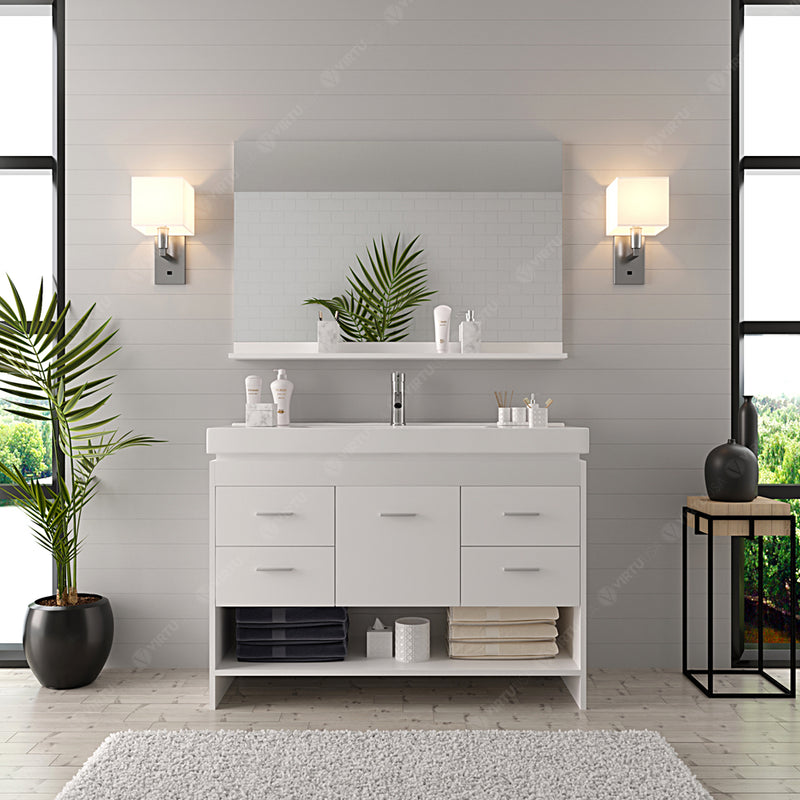 Modern Fittings Gloria 48" Single Bath Vanity and Square Sink