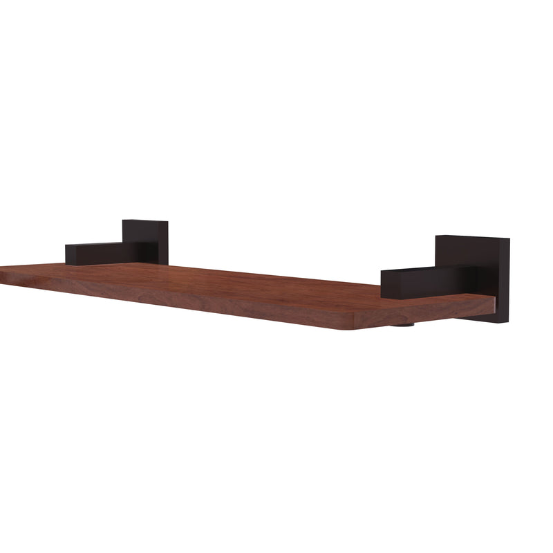 Allied Brass Montero Collection 16 Inch Solid IPE Ironwood Shelf MT-1-16-IRW-ABZ