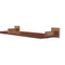 Allied Brass Montero Collection 16 Inch Solid IPE Ironwood Shelf MT-1-16-IRW-BBR