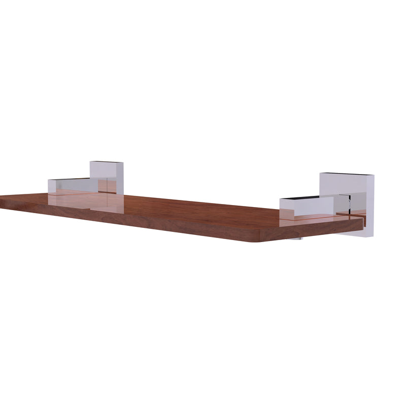 Allied Brass Montero Collection 16 Inch Solid IPE Ironwood Shelf MT-1-16-IRW-PC