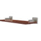 Allied Brass Montero Collection 16 Inch Solid IPE Ironwood Shelf MT-1-16-IRW-SN