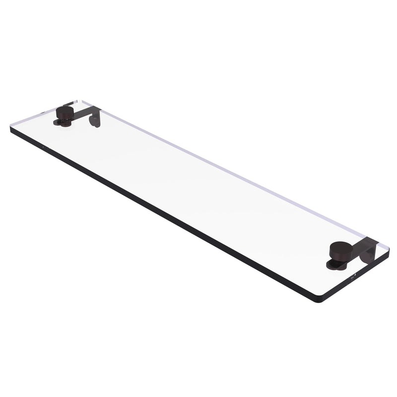 Allied Brass Montero Collection 22 Inch Glass Vanity Shelf with Beveled Edges MT-1-22-ABZ