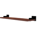 Allied Brass Montero Collection 22 Inch Solid IPE Ironwood Shelf MT-1-22-IRW-BKM