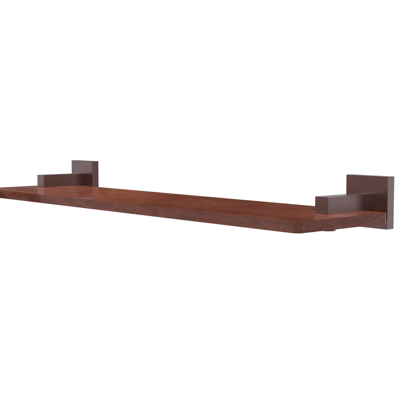 Allied Brass Montero Collection 22 Inch Solid IPE Ironwood Shelf MT-1-22-IRW-CA