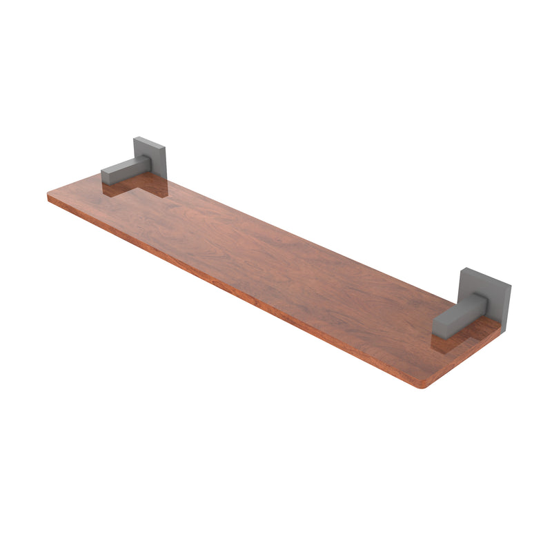 Allied Brass Montero Collection 22 Inch Solid IPE Ironwood Shelf MT-1-22-IRW-GYM