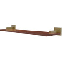 Allied Brass Montero Collection 22 Inch Solid IPE Ironwood Shelf MT-1-22-IRW-SBR