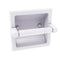 Allied Brass Montero Collection Recessed Toilet Paper Holder MT-24C-WHM