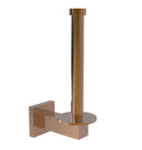 Allied Brass Montero Collection Upright Toilet Tissue Holder and Reserve Roll Holder MT-24U-BBR