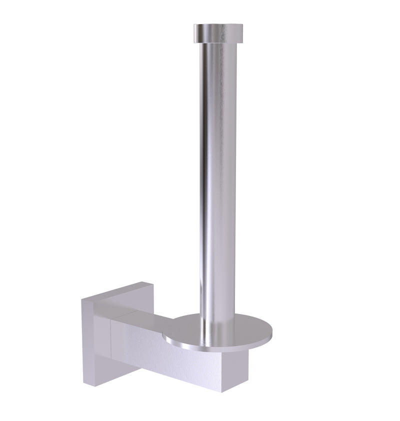 Allied Brass Montero Collection Upright Toilet Tissue Holder and Reserve Roll Holder MT-24U-SCH