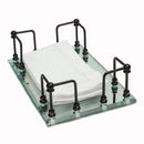 Mirrored Guest Towel Holder-Oil Rubbed Bronze