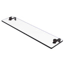 Allied Brass 22 Inch Glass Vanity Shelf with Beveled Edges NS-1-22-ABZ