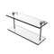 Allied Brass 16 Inch Two Tiered Glass Shelf NS-2-16-GYM