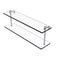 Allied Brass 22 Inch Two Tiered Glass Shelf NS-2-22-SN